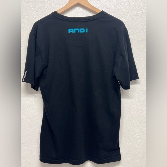 AND1 Mens Graphic Short Sleeve Ted Shirt - Picture 5 of 11